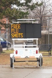 electric sign