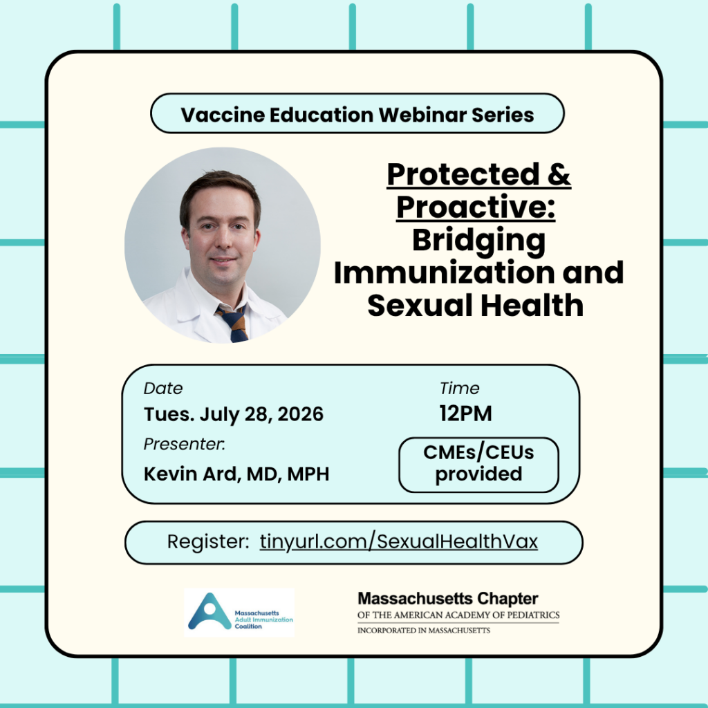 Protected & Proactive: Bridging Immunization and Sexual Health - Vaccine Education Webinar Series
